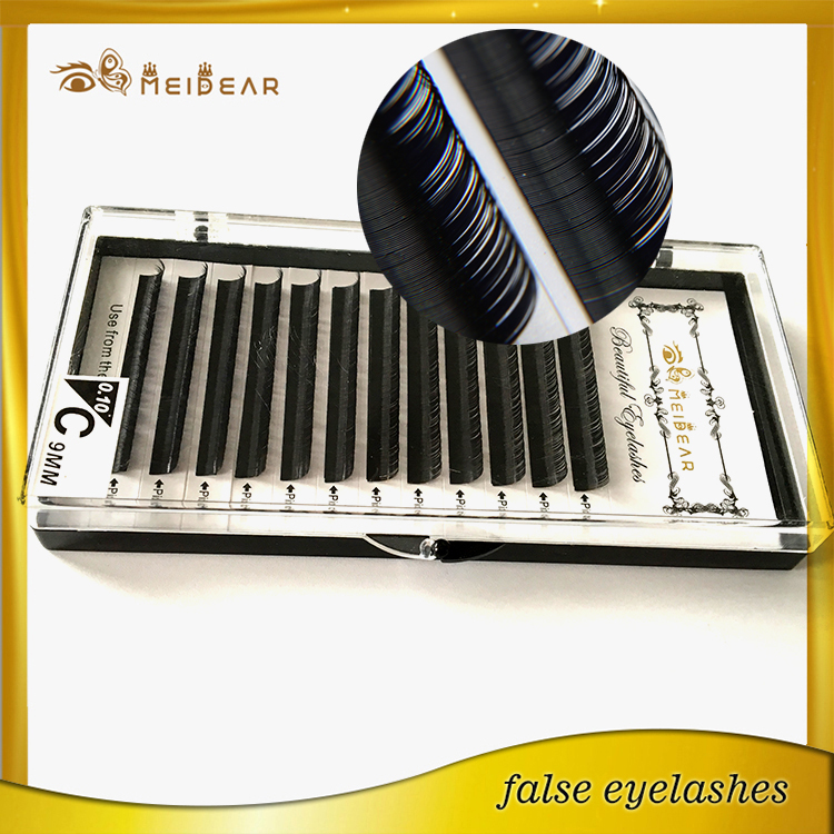 False eyelash box real Siberian mink eyelash extensions for Toronto